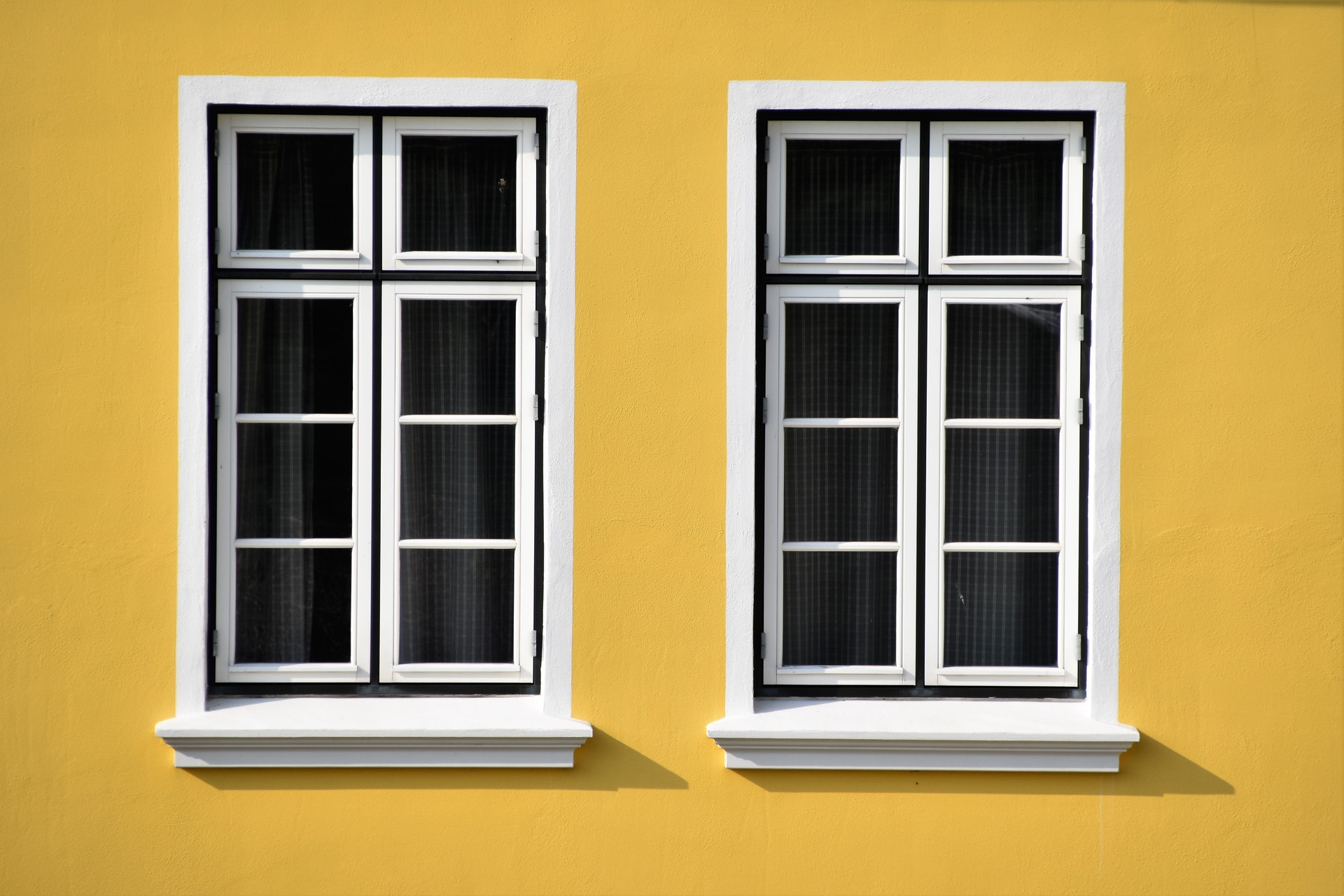 Sprossenfenster mit Oberlicht